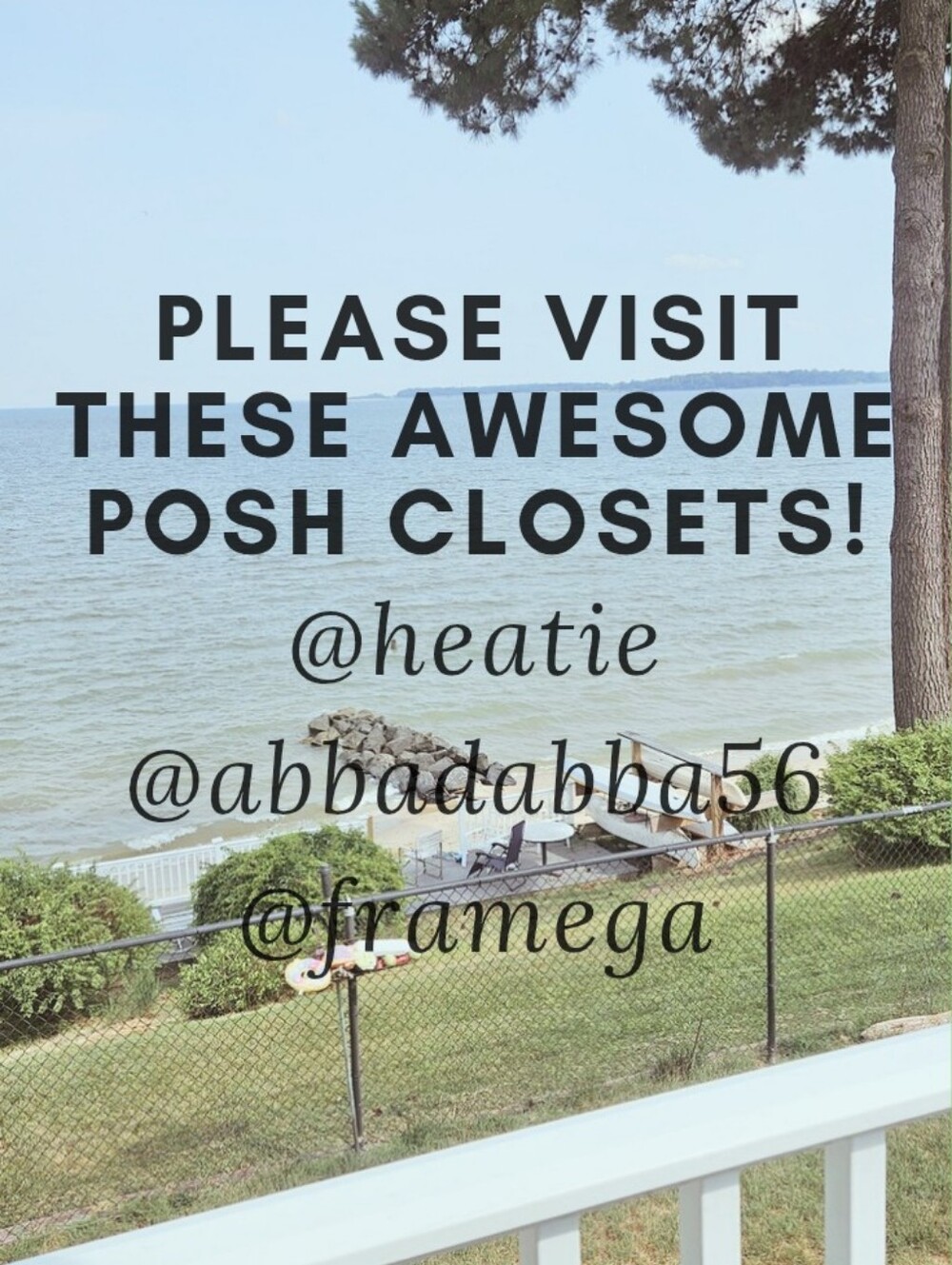 Poshmark is definitely a family affair for us!!!